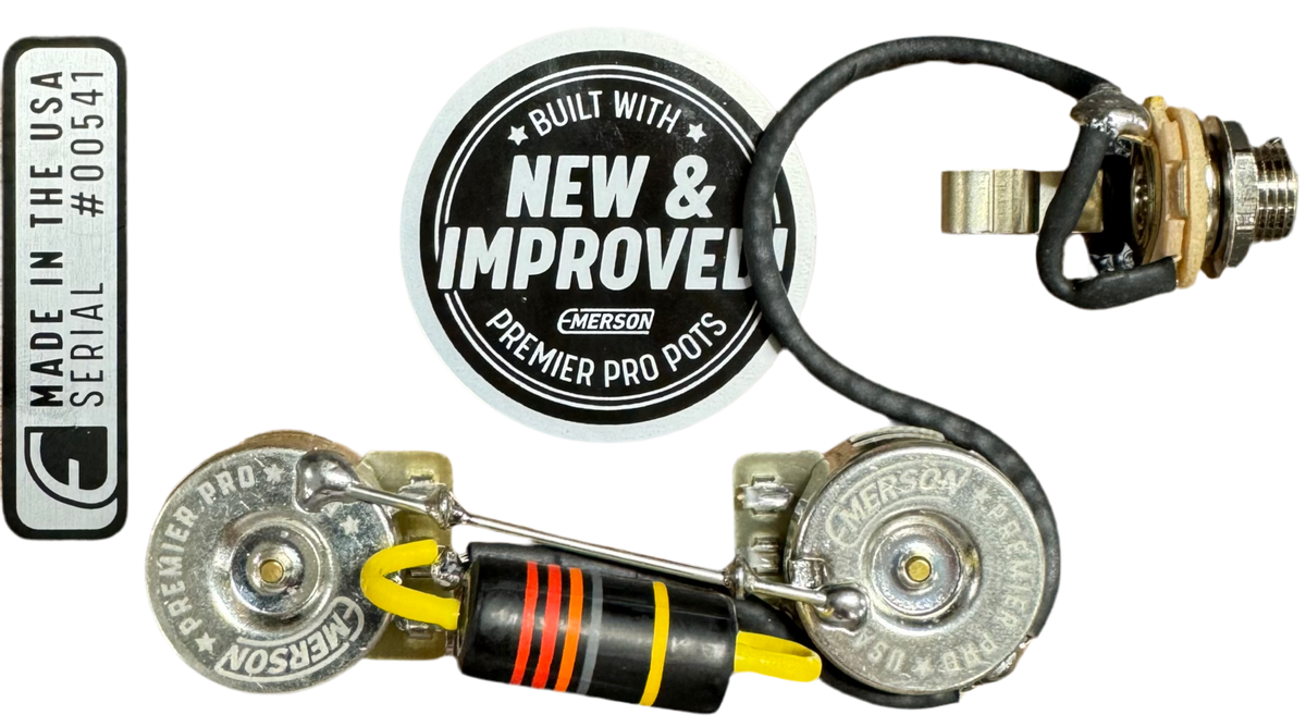 LES PAUL JUNIOR PREWIRED KIT PREMIER PRO Emerson Custom