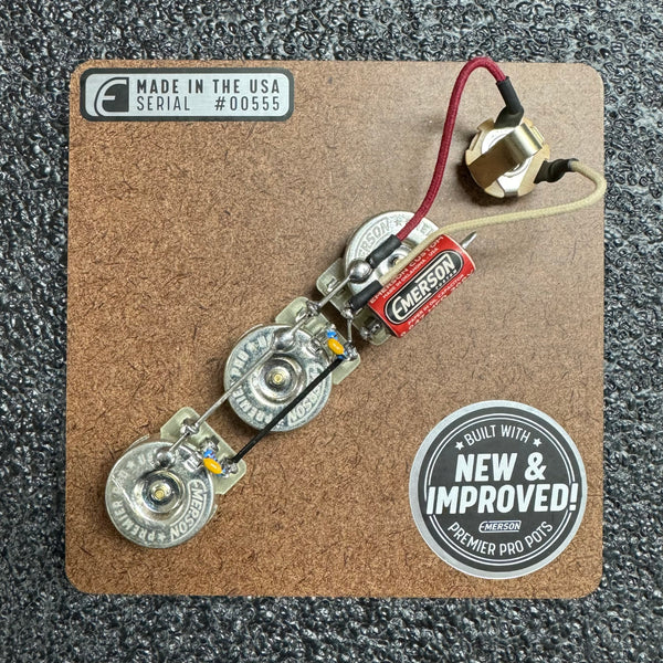 J-BASS PREWIRED KIT - PREMIER PRO – Emerson Custom