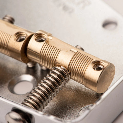 Music City Bridge - Groove Master Saddles (BRASS FINISH)